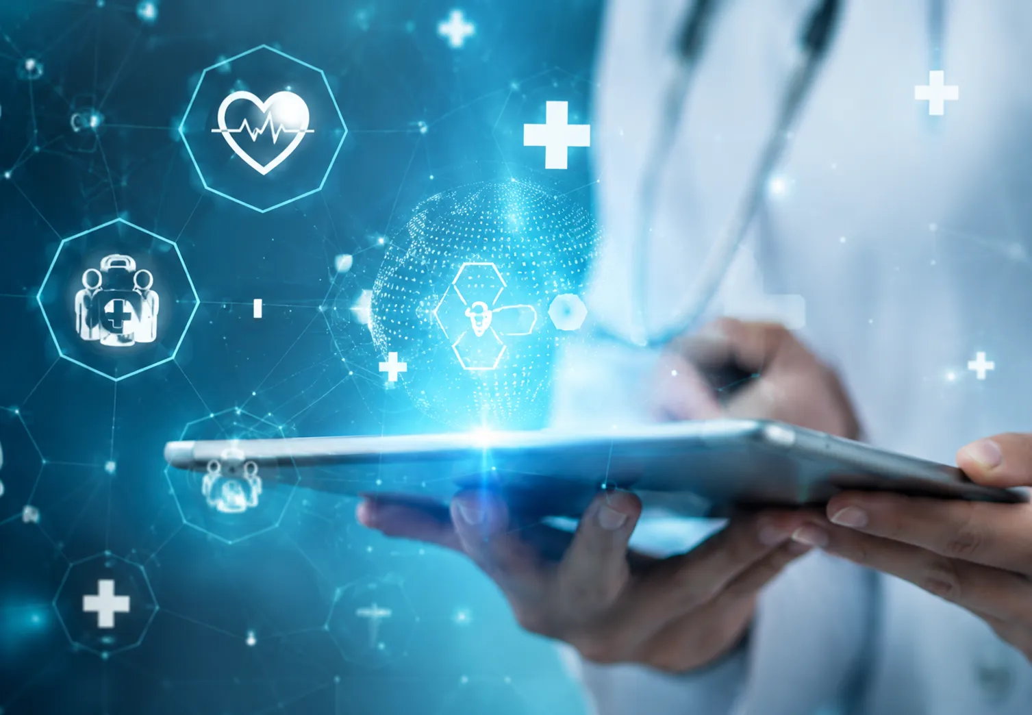 Healthcare SEO audit visual