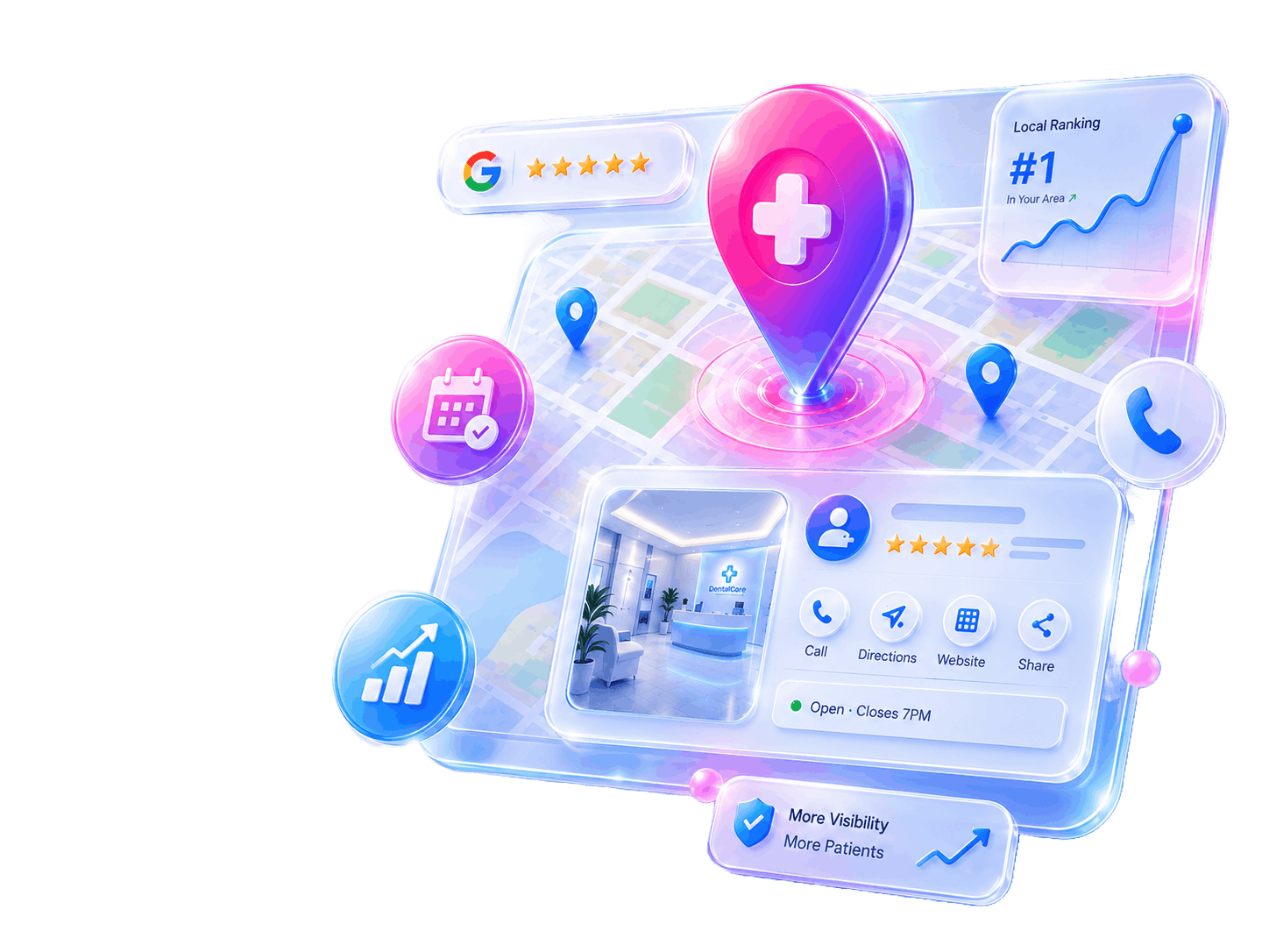 Healthcare SEO Bangladesh hero graphic